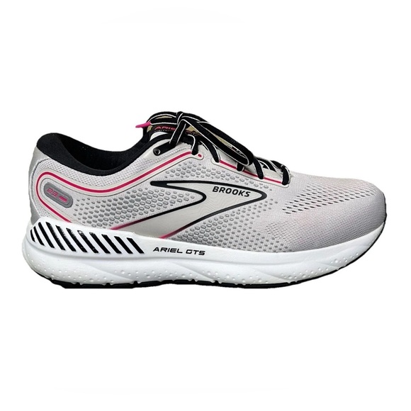 Brooks Shoes - Brooks Ariel GTS 23 Women's Gray/Black/Pink Running Shoes Size 10B